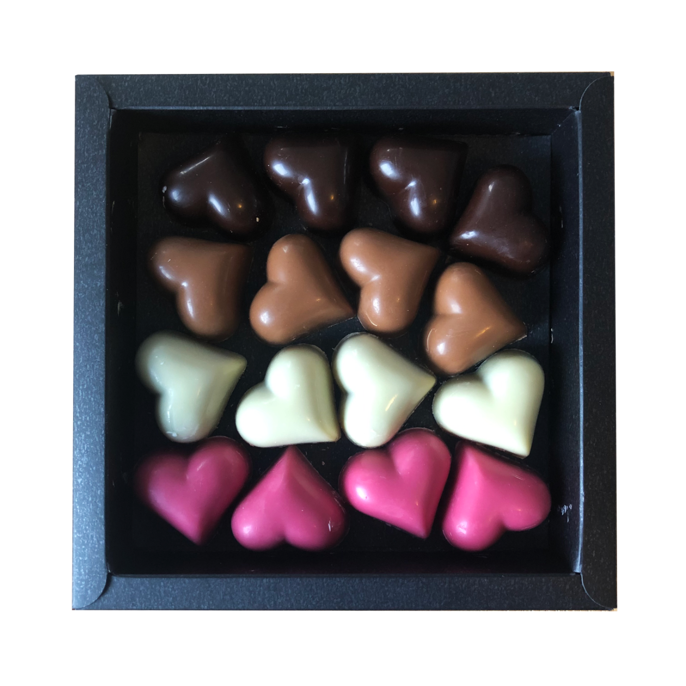 Image of Chocolade hart "Praliné mix"
