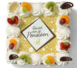 Slagroomtaart "Pensioen"