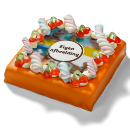 Marsepeintaart "Oranje"