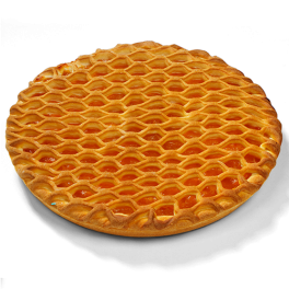 Abrikozenrastervlaai