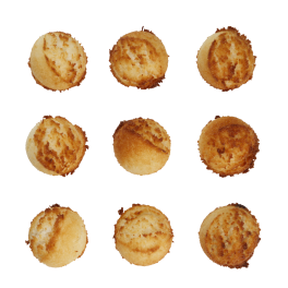 Kokosmakronen Naturel