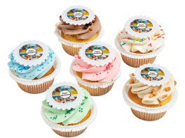 Cupcakes "Met logo"