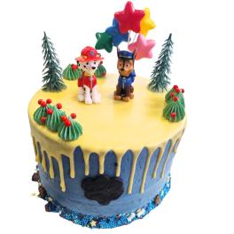 3D kindertaart "Paw Patrol"