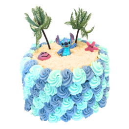 3D kindertaart "Stitch"