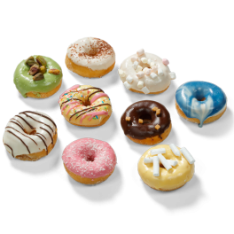 Mini Donuts "Gesorteerd"