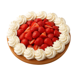 Aardbeienvlaai