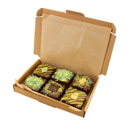 Brownies "Vrolijk Pasen" Brownies "Vrolijk Pasen"