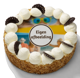 Slagroomtaart Rond ''Chocolade''