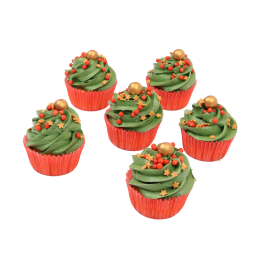 Cupcakes "Kerstboom"