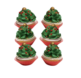 Cupcakes "Kerstboom"