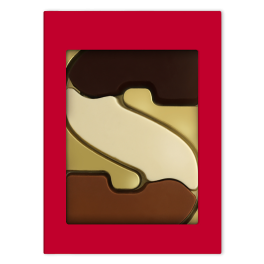 Chocoladeletter S ''Smaken verschillen''