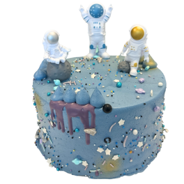 3D kindertaart "Galaxy"
